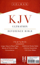 Load image into Gallery viewer, KJV UltraThin Reference Bible, Pink LeatherTouch