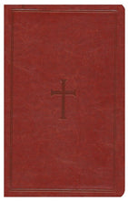 Load image into Gallery viewer, KJV Ultrathin Reference Bible--soft leather-look, brown