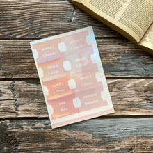 Load image into Gallery viewer, Bible Tabs - Craft for Christ - Leah - Pealable sticker for Journaling Medium and Small Bibles