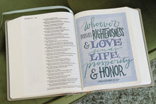 Load image into Gallery viewer, NIV Beautiful Word Bible, Updated Edition: Soft Leather over Hardcover, Gold/Floral