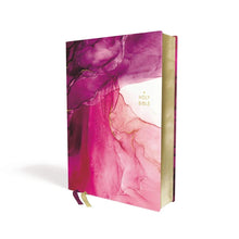 Load image into Gallery viewer, NIV, Artisan Collection Bible, Cloth over Board, Pink, Art Gilded Edges, Red Letter, Comfort Print