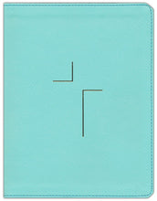 Load image into Gallery viewer, NIV, The Jesus Bible, Soft-Leather-Look Robin's Egg Blue
