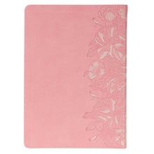 Load image into Gallery viewer, Pink Faux Leather Spiritual Growth Bible