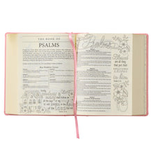 Load image into Gallery viewer, Pink Hardcover Faux Leather KJV My Promise Bible - KJV119