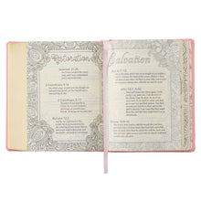 Load image into Gallery viewer, Pink Hardcover Faux Leather KJV My Promise Bible - KJV119