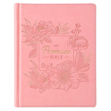 Load image into Gallery viewer, Pink Hardcover Faux Leather KJV My Promise Bible - KJV119
