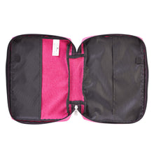 Load image into Gallery viewer, Pray Wait Trust Pink Poly-canvas Value Bible Cover