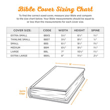 Load image into Gallery viewer, Pray Wait Trust Pink Poly-canvas Value Bible Cover