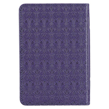 Load image into Gallery viewer, Purple Faux Leather King James Version Mini Pocket Bible  KJV150