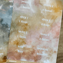 Load image into Gallery viewer, Bible Tabs - Craft for Christ - Rebekah - Pealable sticker for Journaling Medium and Small Bibles