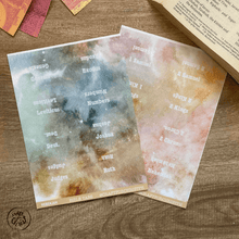 Load image into Gallery viewer, Bible Tabs - Craft for Christ - Rebekah - Pealable sticker for Journaling Medium and Small Bibles