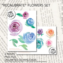 Load image into Gallery viewer, Recalibrate Flower Set - Printable