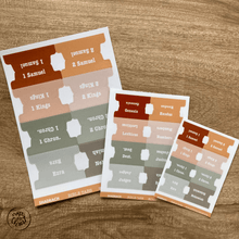 Load image into Gallery viewer, Bible Tabs - Craft for Christ - Shadrach - Pealable sticker for Journaling Medium and Small Bibles