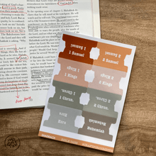 Load image into Gallery viewer, Bible Tabs - Craft for Christ - Shadrach - Pealable sticker for Journaling Medium and Small Bibles
