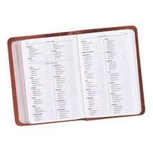 Load image into Gallery viewer, Tan Faux Leather King James Version Pocket Bible - KJV014