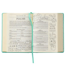 Load image into Gallery viewer, Teal Faux Leather Hardcover KJV My Promise Bible - KJV120