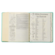 Load image into Gallery viewer, Teal Faux Leather Hardcover KJV My Promise Bible - KJV120