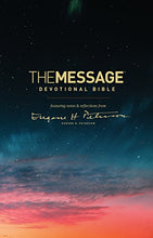 Load image into Gallery viewer, The Message Devotional Bible (Hardcover): Featuring Notes and Reflections from Eugene H. Peterson