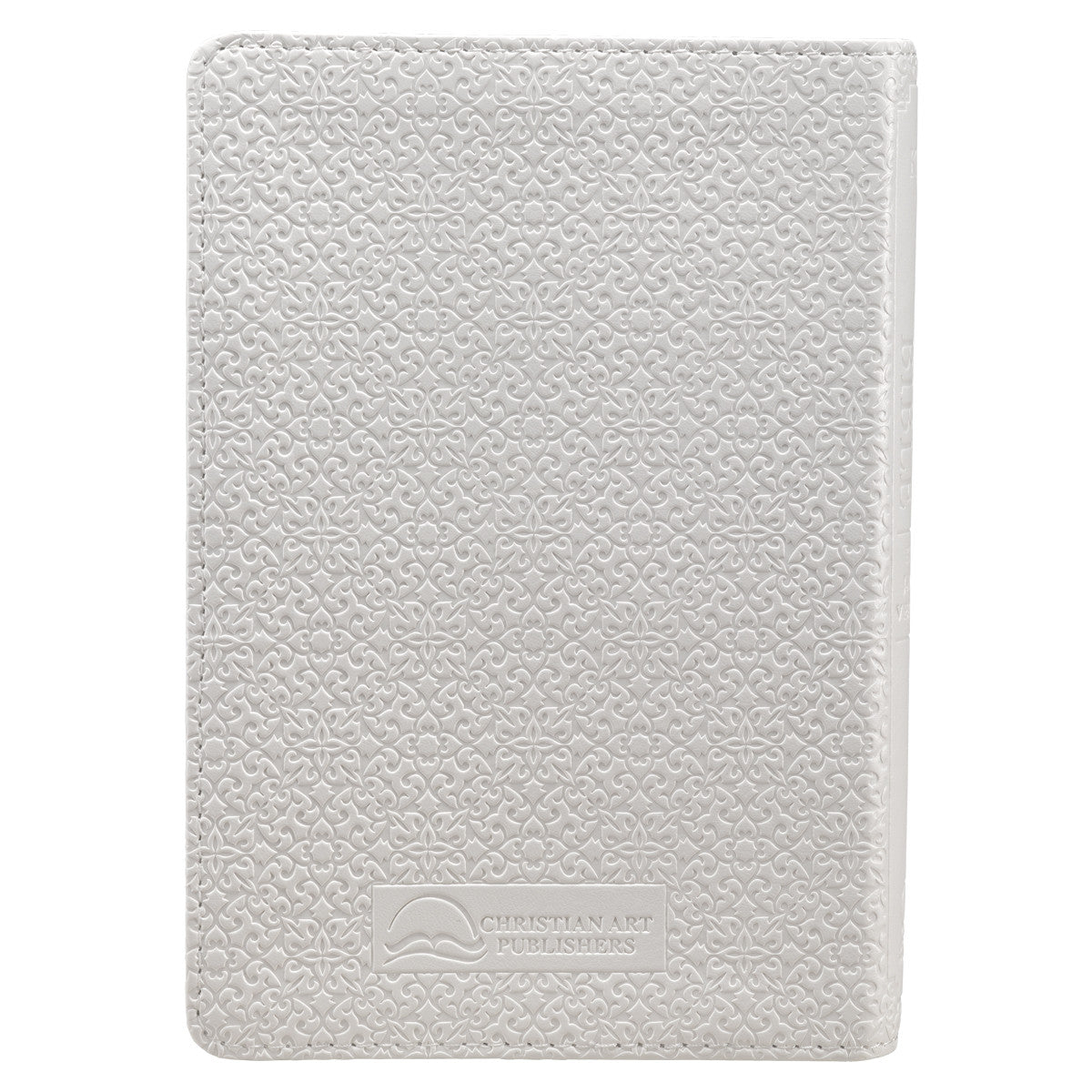 White Faux Leather Compact King James Version Bible - KJV006 – Craft ...