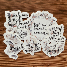 Load image into Gallery viewer, SEARCH ME - Journaling Stickers