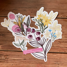 Load image into Gallery viewer, FLORAL SWIRLS - Sticker set
