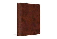 Load image into Gallery viewer, ESV Single Column Journaling Bible TruTone®, Chestnut, Leaves Design
