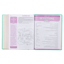 Load image into Gallery viewer, ESV My Creative Bible for Girls Teal Butterfly - ESV006