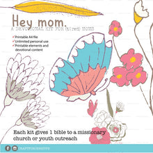 Load image into Gallery viewer, Hey Mom Devotional Kit For Tired Moms