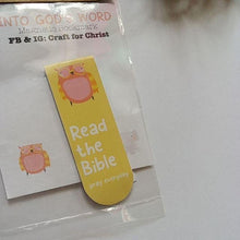 Load image into Gallery viewer, Bible Verse magnetic bookmark for Bible & Journal