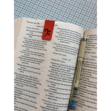 Load image into Gallery viewer, Bible Bookmark - Praises - Verse Psalm