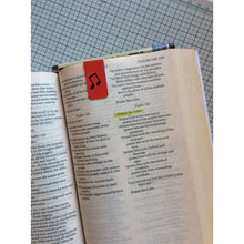 Load image into Gallery viewer, Bible Bookmark - Praises - Verse Psalm