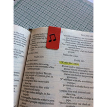 Load image into Gallery viewer, Bible Bookmark - Praises - Verse Psalm