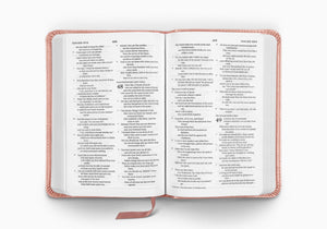 ESV Compact Bible TruTone®, Blush Rose, Emblem Design