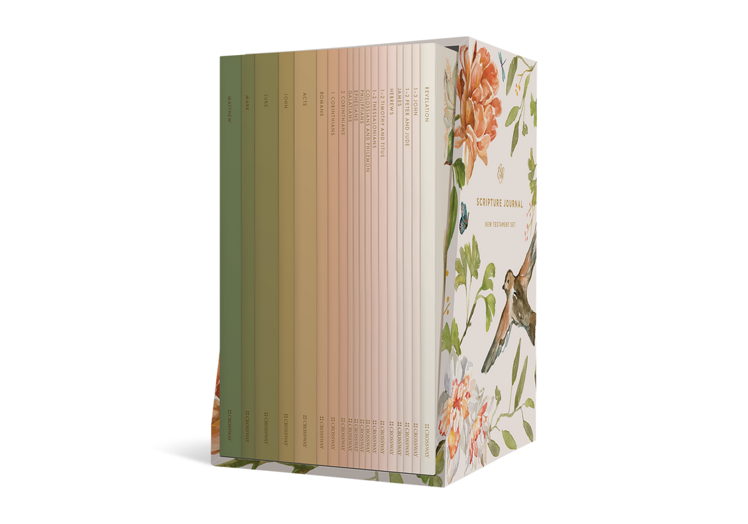 ESV Scripture Journal®: New Testament Set (Artwork by Ruth Chou Simons) Paperback