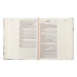 KJV LARGE PRINT NOTETAKING BIBLE : CHARLOTTE THEME