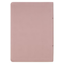 Load image into Gallery viewer, NLT Dusty Mauve Faux Leather Spiritual Growth Bible
