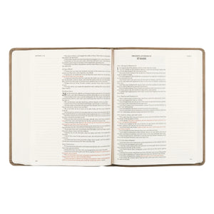 KJV LARGE PRINT NOTETAKING BIBLE : MARLO THEME