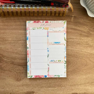 Faith Planner | Weekly Planner Notepad | PINK