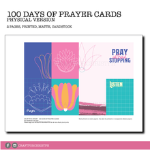 Load image into Gallery viewer, 100 DAYS OF PRAYER - CARDS - PHYSICAL PRODUCT
