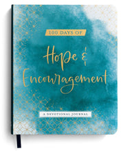 Load image into Gallery viewer, 100 Days of Hope &amp; Encouragement: A Devotional Journal
