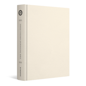 ESV Single Column Journaling Bible, Hardcover, Customizable Cover