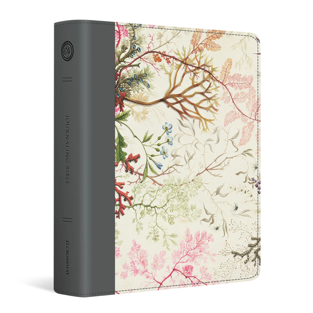 ESV Journaling Bible Printed TruTone, Elegant Grace Design