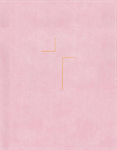 The Jesus Bible, NIV Edition, Leathersoft over Board, Pink, Comfort Print