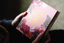 Load image into Gallery viewer, NIV, Artisan Collection Bible, Cloth over Board, Pink Floral, Red Letter, Comfort Print
