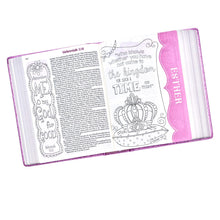 Load image into Gallery viewer, ESV My Creative Bible for Girls Purple Glitter - ESV002
