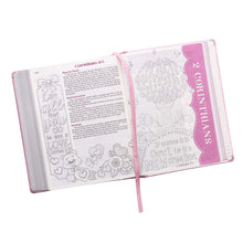 Load image into Gallery viewer, ESV My Creative Bible for Girls Pink Faux Leather - ESV001
