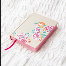 Load image into Gallery viewer, Journal the Word Bible for Teen Girls NIV, Leathersoft over Board, Gold/Floral

