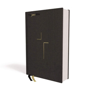 The Jesus Bible, ESV Edition, Cloth over Board, Gray