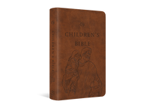 Load image into Gallery viewer, ESV Children&#39;s Bible TruTone®, Brown, Let the Children Come Design
