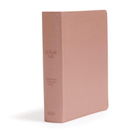 CSB She Reads Truth Bible, Rose Gold LeatherTouch